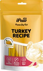 iPaw Turkey Meat with Pumpkin Thin Sticks Gluten-Free Adult Soft & Chew Dog Treats, 3.53-oz bag