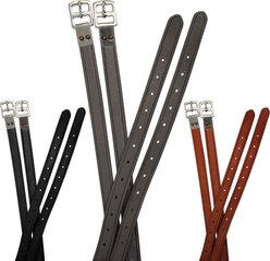 Paris Tack Super Soft Triple Layer Riveted 1-in Wide English Stirrup Leathers, Havana, 45-in slide 1 of 3