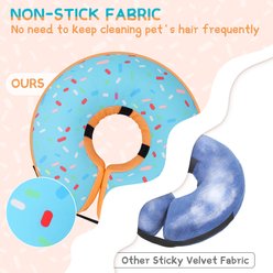 Supet Soft Inflatable Donut Dog Recovery Cone Collar, XX-Large slide 2 of 7