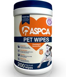 ASPCA Lavender Scented Dog Cleansing Wipes, 200 count