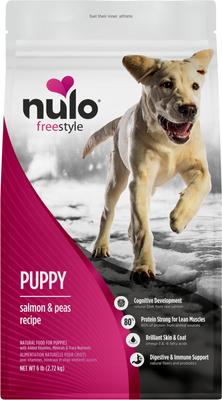 NULO Freestyle Puppy Grain-Free Salmon Peas Recipe Dry Dog Food, 6-lb bag 