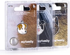 myfamily Friends Personalized Dog ID Tag, Chihuahua - Black slide 2 of 3