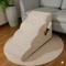 Show in main carousel: NonoPets 33D High Density Foam Dog Stairs Ramp with Durable Non-Slip Waterproof Fabric Cover, Beige, 4-Steps slide 1 of 2