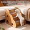 Show in main carousel: NonoPets Non-Slip Wooden Dog Stairs, 4-Steps slide 2 of 9