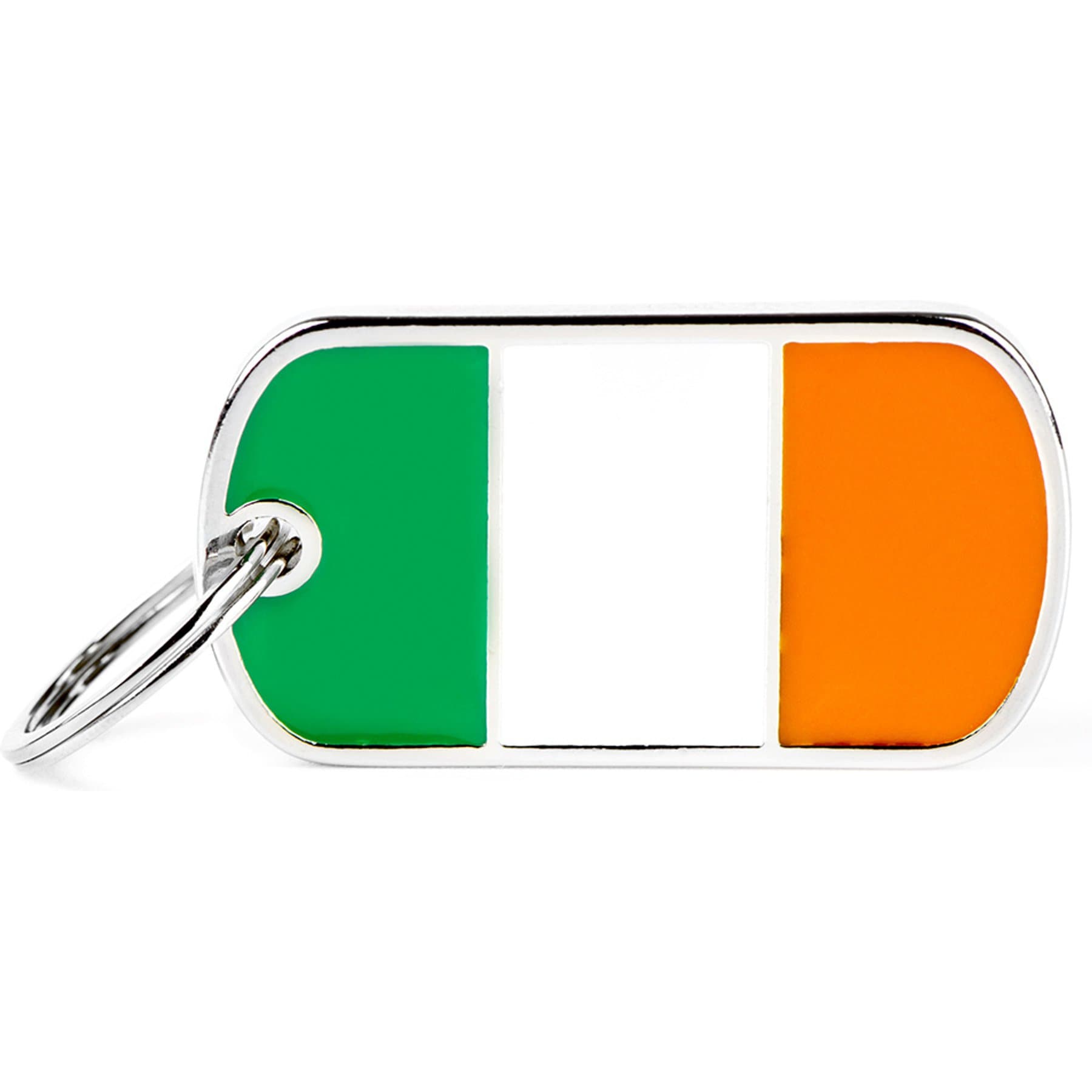 myfamily Flags Personalized Dog ID Tag, Irish