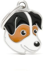 myfamily Friends Personalized Dog ID Tag, Jack Russell - Tricolour