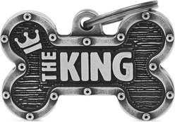 myfamily Bronx Big Bone The King Personalized Dog ID Tag, Large