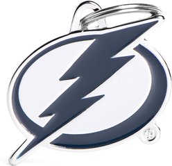 myfamily NHL Personalized Dog ID Tag, Tampa Bay Lightning