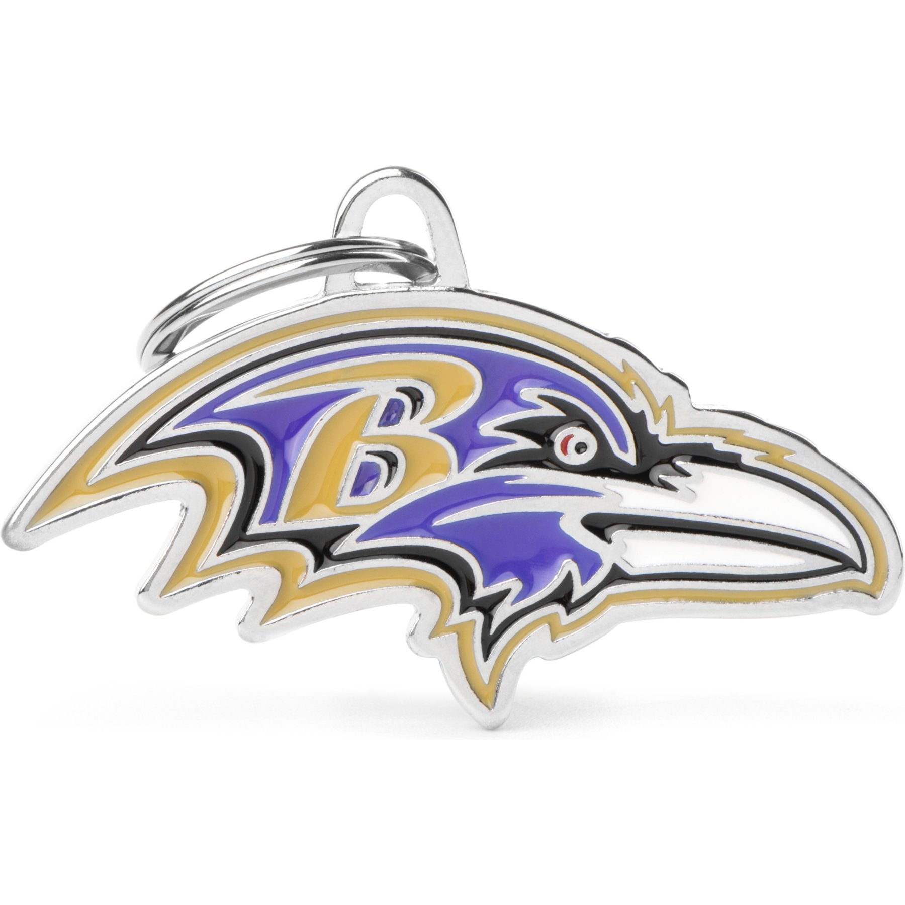 myfamily NFL Personalized Dog ID Tag, Baltimore Ravens