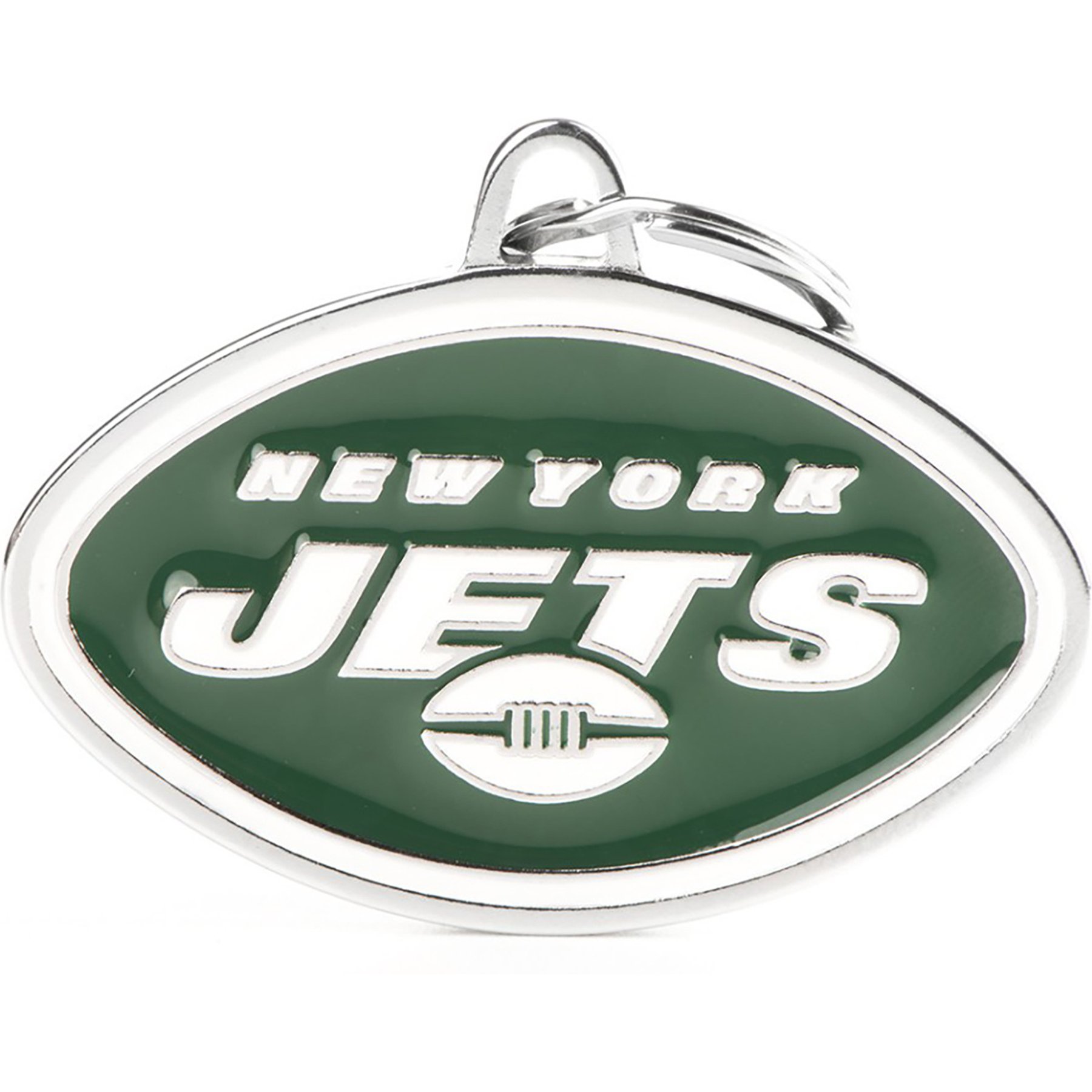 myfamily NFL Personalized Dog ID Tag, New York Jets