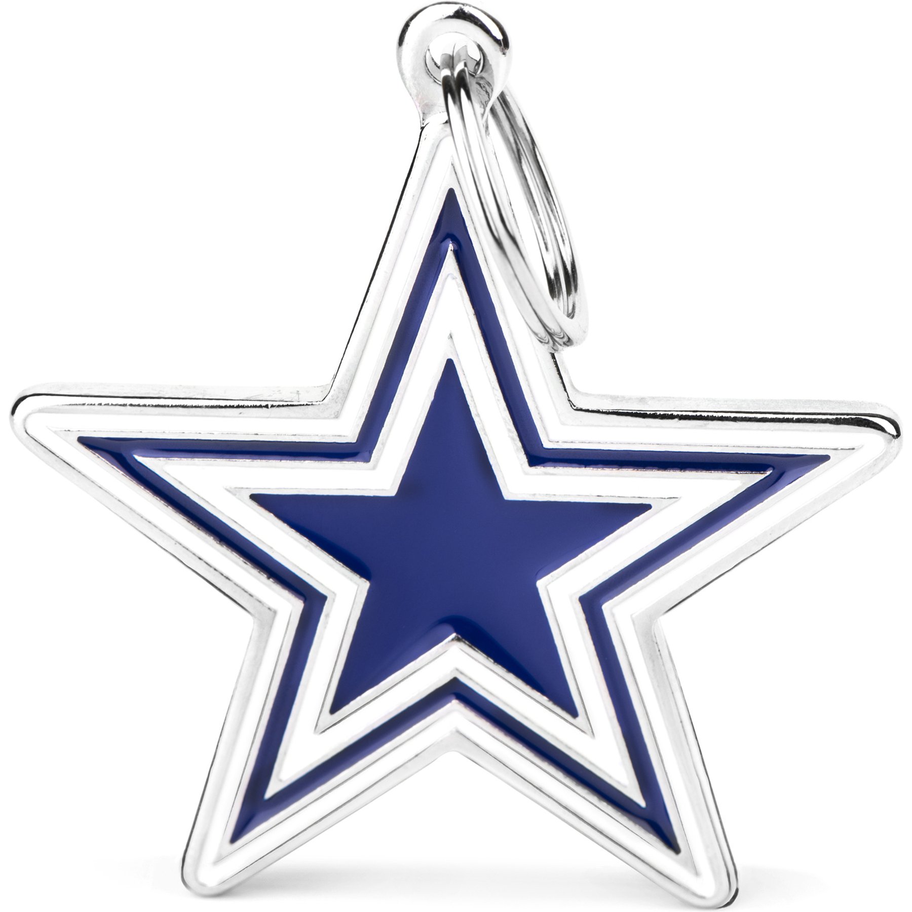 myfamily NFL Personalized Dog ID Tag, Dallas Cowboys
