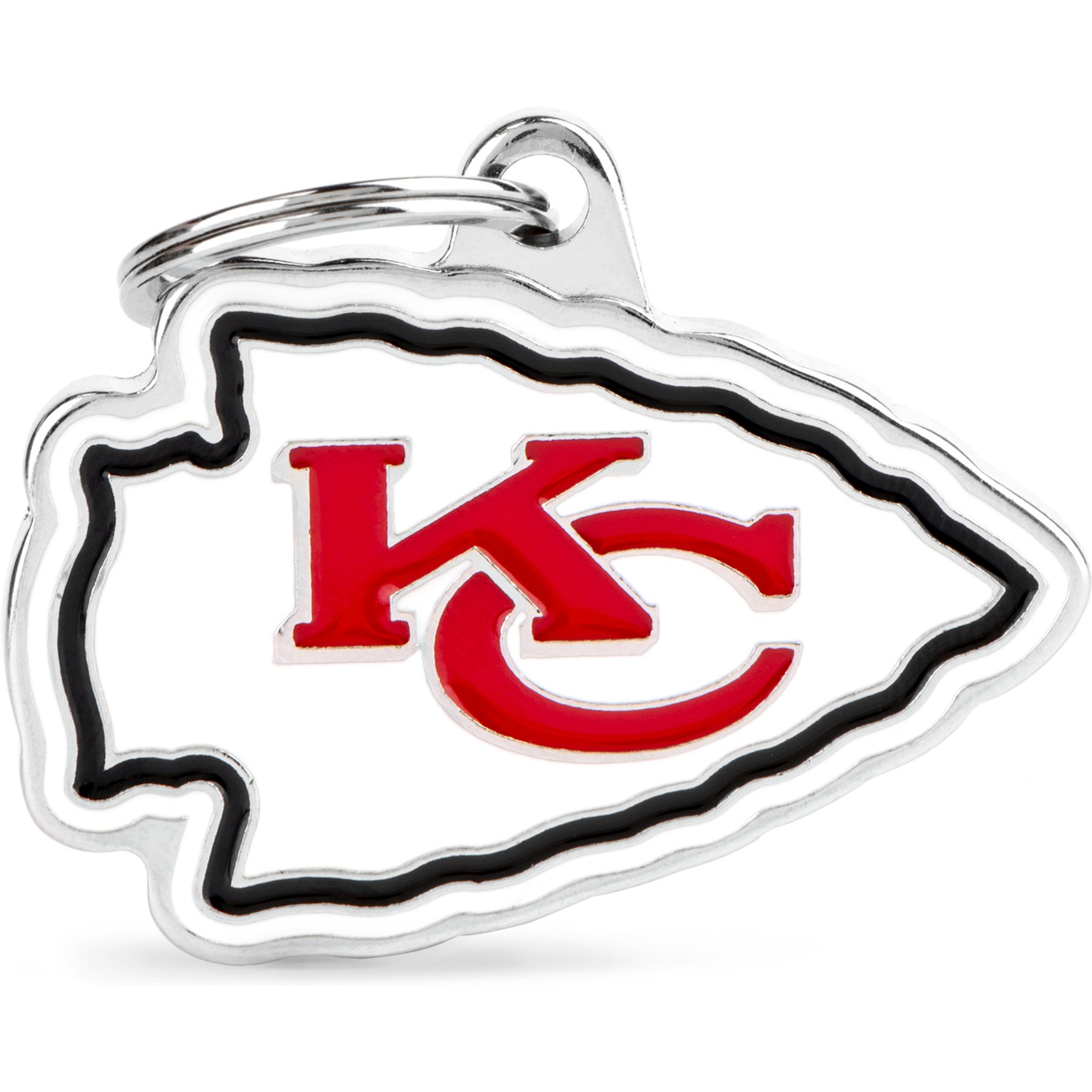 myfamily NFL Personalized Dog ID Tag, Kansas City Chiefs