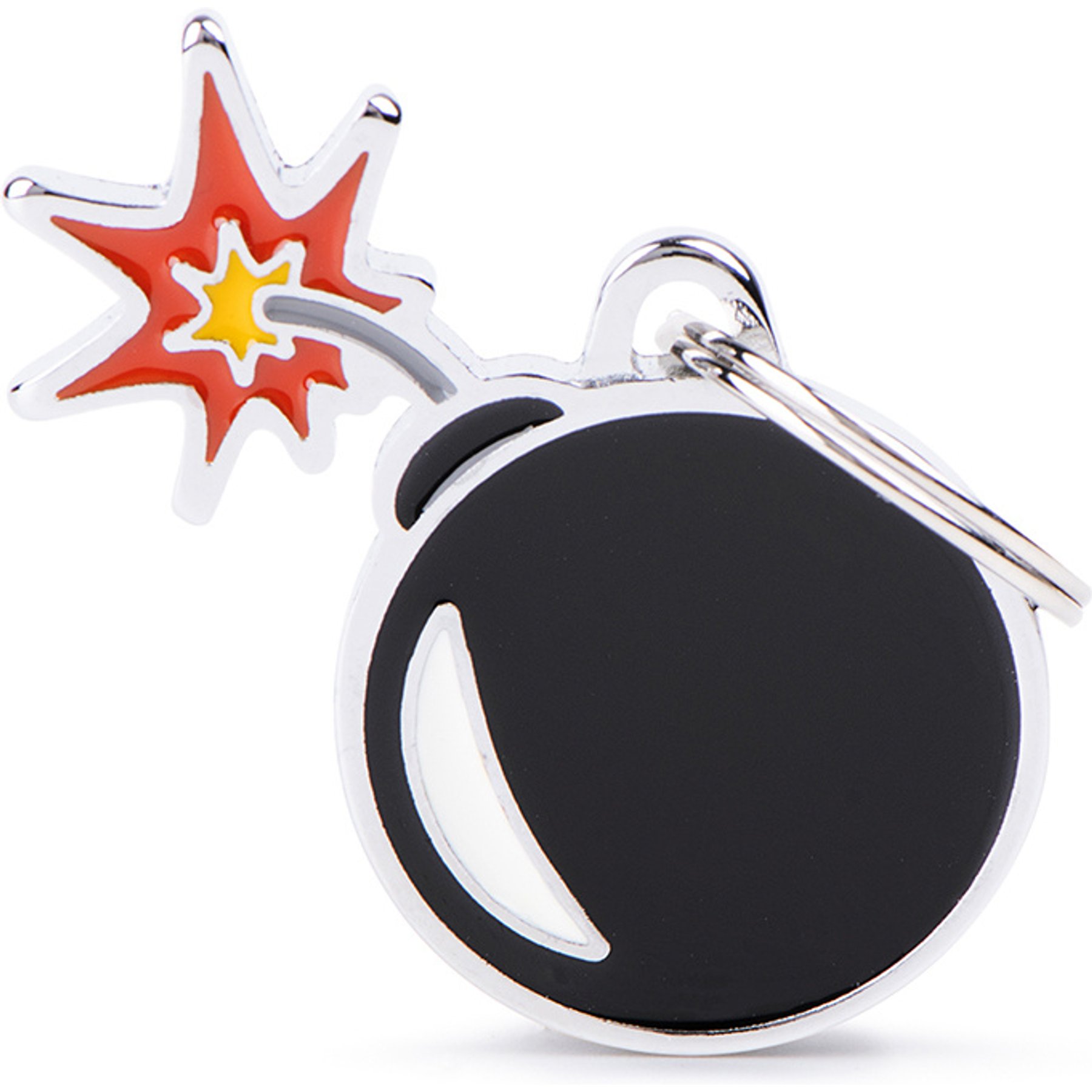 myfamily Charms Bomb Personalized Dog ID Tag