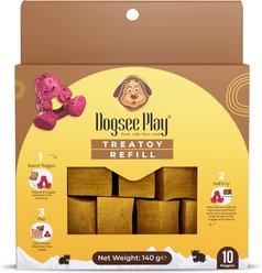 Dogsee Treatoy Yeti Toy Cheese Dog Refill Pack, 4.9-oz bag, 10 count