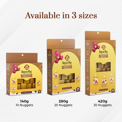 Show full view: Dogsee Treatoy Yeti Toy Cheese Dog Refill Pack, 4.9-oz bag, 10 count slide 7 of 9