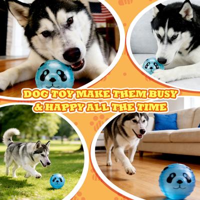 Show full view: FUUFOME Glowing Amber Ball Dog Toy slide 5 of 8