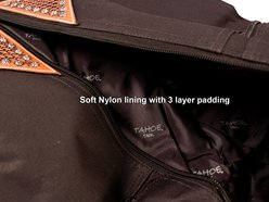 Tahoe Tack Durango Double Layer Padded 600D Western Garment Carry Bag, Turquoise, 15.2 × 9.5 × 4.9-in slide 2 of 5