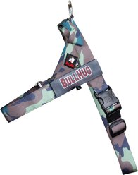 BullHug Army Camo Adjustable No Choke Dog Harness, Medium: 24 to 29-in chest slide 2 of 6