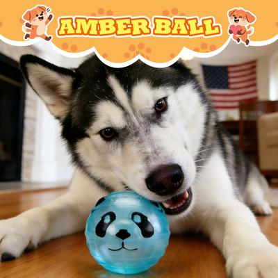 Show full view: FUUFOME Glowing Amber Ball Dog Toy slide 6 of 8