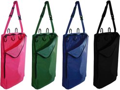 Derby Originals Halter Bridle Carrier Bag with Swivel Hooks, Hunter Green, 15.6 x 11.8 x 3.6-in