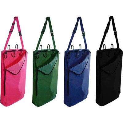 Derby Originals Derby Originals Halter Bridle Carrier Bag with Swivel Hooks, Hunter Green, 15.6 x 11.8 x 3.6-in