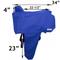 Show in main carousel: Tahoe Tack Nylon Waterproof Western Saddle Cover with 6 Elastic Bands, 34 x 23-in, Royal Blue slide 5 of 5