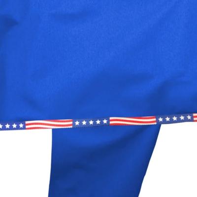 Show full view: Tahoe Tack Nylon Waterproof Western Saddle Cover with 6 Elastic Bands, 34 x 23-in, Royal Blue slide 3 of 5