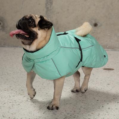 Show full view: Pebot Anna 3M Thinsulate Dog & Cat Winter Vest, Mint, 16 slide 3 of 6