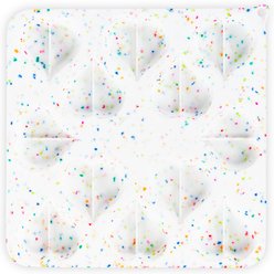 Messy Mutts Heart Molds Silicone Dog Treat & Topper Maker, 12-oz, Confetti, 1 count slide 2 of 4