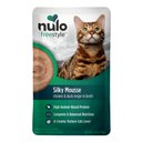 Nulo Freestyle Silky Mousse Chicken & Duck Recipe Grain-Free Wet Cat Food, 2.8-oz, case of 24