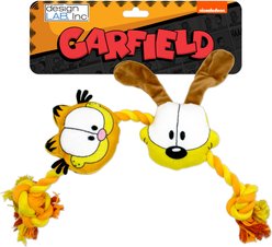 Garfield Garfield & Odie Dog Plush Rope Toy