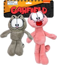 Garfield Nermal & Arlene Plush Cat Toy with Catnip, 2 count slide 1 of 6