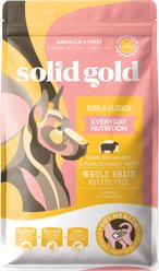 Solid Gold Real Lamb, Brown Rice & Pearled Barley Recipe Whole Grain Dry Dog Food, 24-lb bag