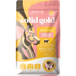 Solid Gold Real Lamb, Brown Rice & Pearled Barley Recipe Whole Grain Dry Dog Food, 24-lb bag