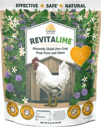 Eaton Pet & Pasture Revitalime All-Natural Coop Freshener Chicken Deodorizer, 5-lb bag