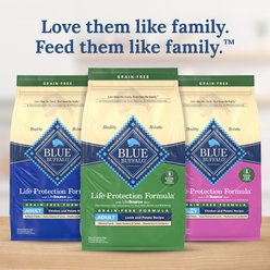Blue Buffalo Life Protection Formula Natural Grain-Free Lamb & Potatoes Dry Dog Food, 11-lb bag slide 2 of 9