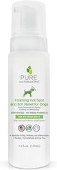 Pure and Natural Pet Foaming Hot Spot & Itch Relief Dog Wound Care, 7.5-fl oz bottle