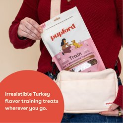 Pupford Turkey Limited Ingredient Diet Soft & Chewy Training Treats, 10-oz bag slide 2 of 6