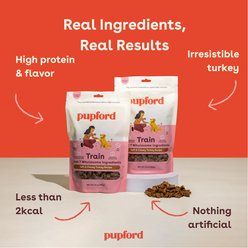 Pupford Turkey Limited Ingredient Diet Soft & Chewy Training Treats, 5-oz bag slide 2 of 6