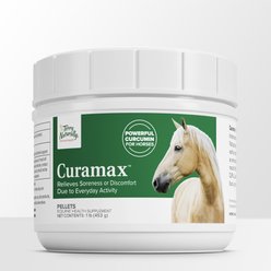 Terry Naturally Animal Health Curamax Powerful Curcumin Pellets Horse Supplement, 1-lb canister