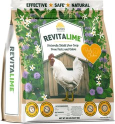 Eaton Pet & Pasture Revitalime All-Natural Coop Freshener Chicken Deodorizer, 20-lb bag