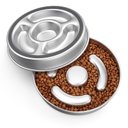 JOEJOY Stainless Steel Non-Skid Bloat Stop Slow Feeder Dog Bowl, Medium: 2-cup