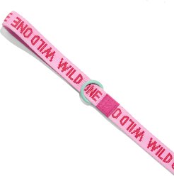 Wild One Air Woven Dog Leash, Bubblegum, 5.5-ft long, 1-in wide slide 2 of 5