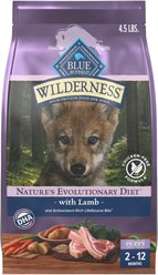 Blue Buffalo Wilderness 37-g Protein Lamb Meat Rich Natural Puppy Dry Dog Food, 4.5-lb bag