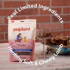 Pupford Lamb Limited Ingredient Diet Soft & Chewy Training Treats, 5-oz bag slide 2 of 6