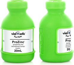 Insulin Vial Protector for Prozinc, Green, 20mL, 2 Pack