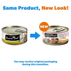 Fussie Cat Premium Tuna with Smoked Tuna Formula in Aspic Grain-Free Canned Cat Food, 2.82-oz, case of 24 slide 2 of 8