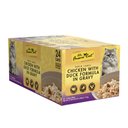 Fussie Cat Gold Chicken & Duck Formula in Gravy Grain-Free Wet Cat Food, 2.82-oz, case of 24
