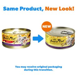 Fussie Cat Gold Chicken & Duck Formula in Gravy Grain-Free Wet Cat Food, 2.82-oz, case of 24 slide 2 of 8