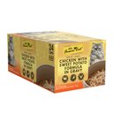 Fussie Cat Super Premium Chicken with Sweet Potato Formula in Gravy Canned Cat Food, 2.82-oz, case of 24